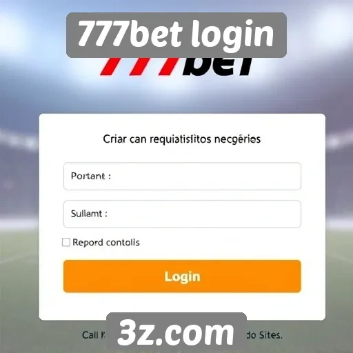 Requisitos para criar uma conta no 777bet login