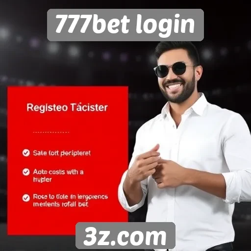 Características do registro no site 777bet login