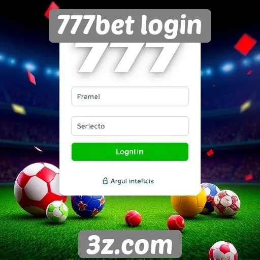 Acessibilidade do site 777bet login para novos usuários